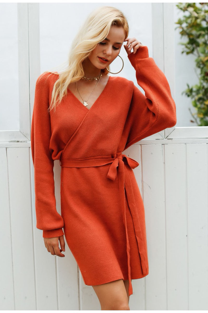 Wrap Sweater Dress Style Limits