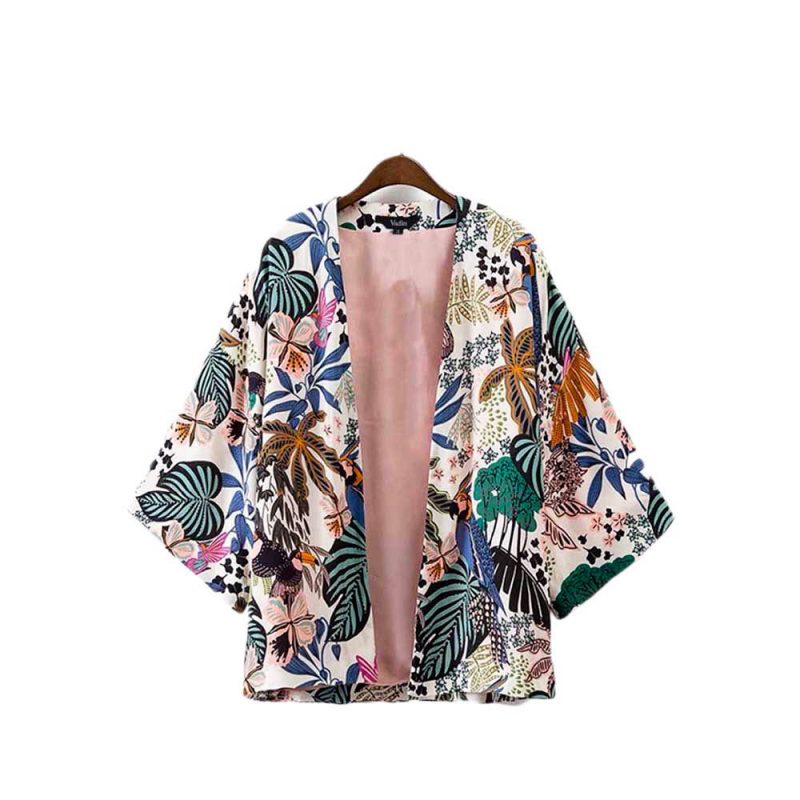 Botanical Print Kimono | Style Limits