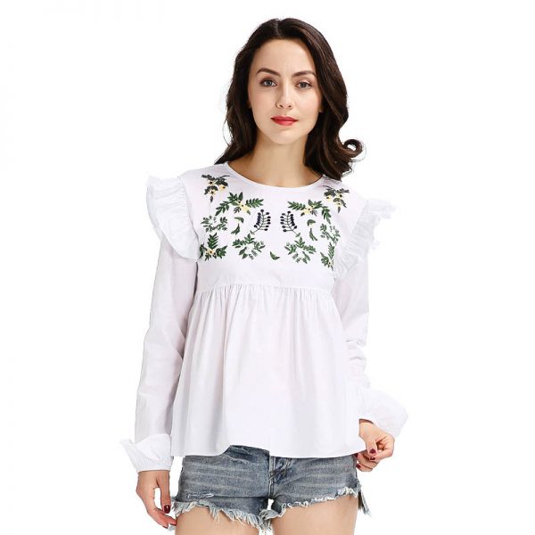 Elly Embroidered Blouse | Style Limits