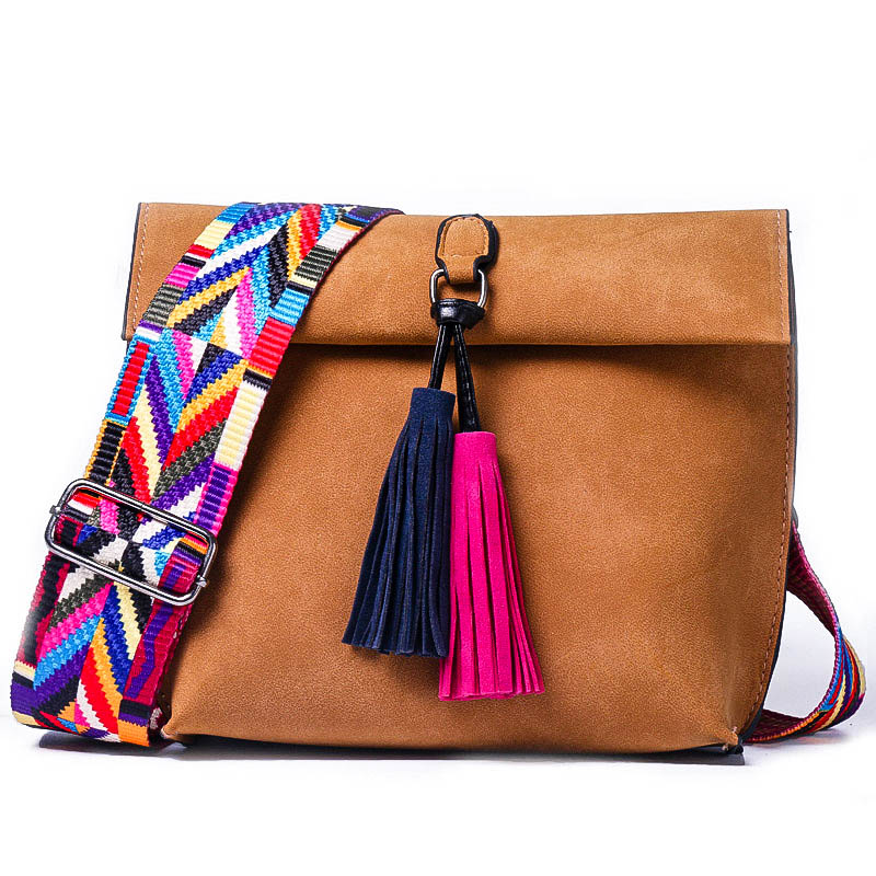 Multicolor Strap Crossbody Bag Style Limits