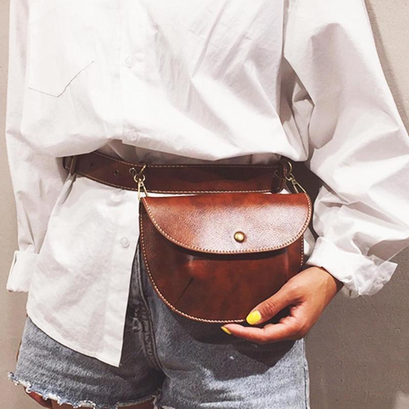 leather belt fanny pack