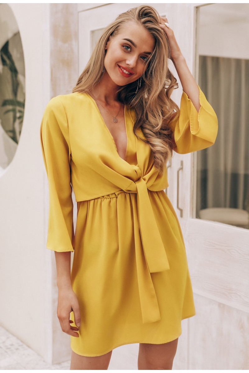 Chiffon Bow Dress | Style Limits