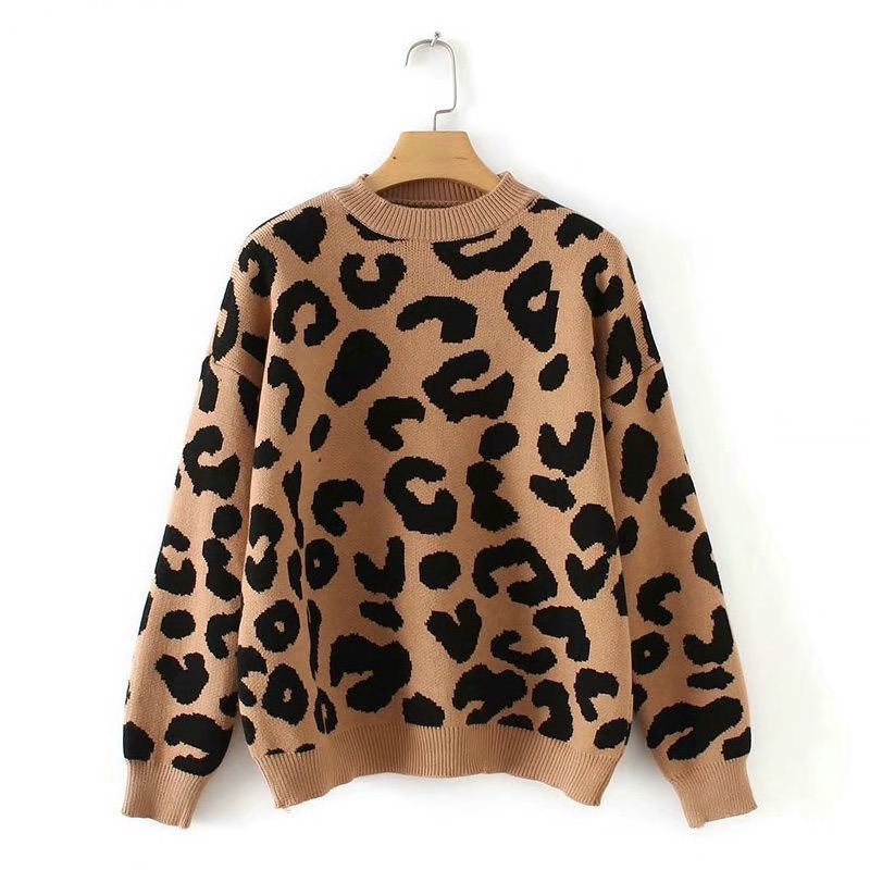 Leopard Knitted Sweater - Style Limits